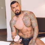 Masturbator z jądrami dla gejów - Fleshlight Fleshsack  