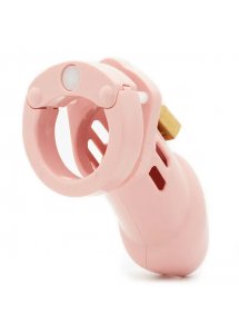 Męski pas cnoty klatka na penisa z poliwęglanu - CB-X CB-6000 Chastity Cock Cage Różowy
