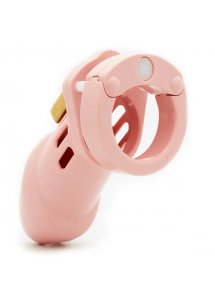 Męski pas cnoty klatka na penisa z poliwęglanu - CB-X CB-6000 Chastity Cock Cage Różowy
