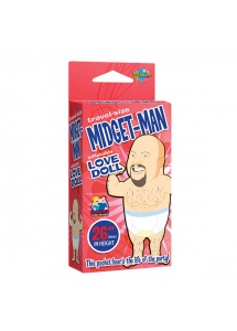 Lalka dmuchany Karzeł 65cm -  Travel Size Midget Man