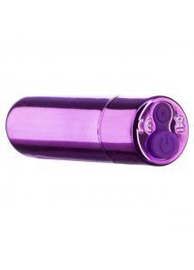 Mini wibrator bullet -  PowerBullet Mini PowerBullet Vibrator 9 Functions Fioletowy