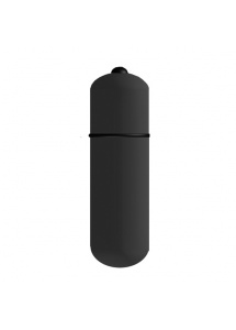 Mini wibrator do uprzęży - Perfect Fit Zoro 3 Speed Vibrating Power Bullet Black  