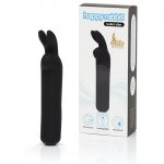 Mini wibrator i masażer łechtaczki - Happy Rabbit Rechargeable Vibrating Bullet Czarny