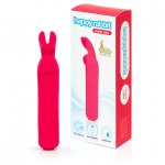Mini wibrator i masażer łechtaczki - Happy Rabbit Rechargeable Vibrating Bullet Różowy