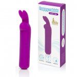 Mini wibrator i masażer łechtaczki - Happy Rabbit Rechargeable Vibrating Bullet Fioletowy