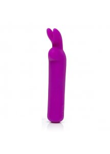 Mini wibrator i masażer łechtaczki - Happy Rabbit Rechargeable Vibrating Bullet Fioletowy