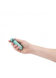 Mini wibrator ładowany - PowerBullet Rechargeable Vibrating Bullet 10 Function   Zielony