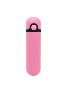 Mini wibrator ładowany - PowerBullet Rechargeable Vibrating Bullet 10 Function   Różowy