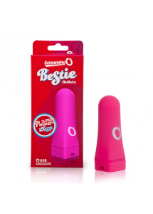 Mini wibrator ładowany - The Screaming O Bestie Bullet Różowy