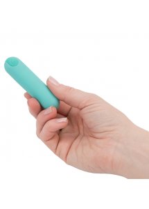 Mini wibrator - PowerBullet Essential Power Bullet Vibrator with Case 9 Fuctions   Zielony