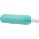 Mini wibrator - PowerBullet Essential Power Bullet Vibrator with Case 9 Fuctions   Zielony