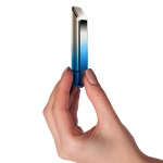 Mini wibrator - Rocks-Off Bamboo Niebieski