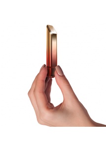 Mini wibrator - Rocks-Off Bamboo Czerwony