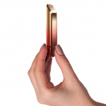 Mini wibrator - Rocks-Off Bamboo Czerwony