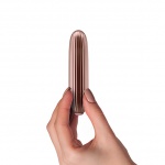 Mini wibrator - Rocks-Off Coco Bullet Vibrator Rose Gold  