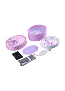 Damski Mini wibrator - Zalo Baby Star Bullet Vibrator   Fioletowy