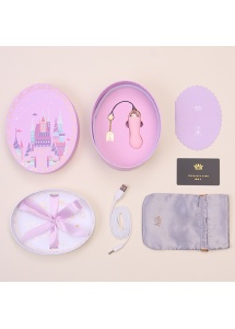 Damski Mini wibrator - Zalo Baby Star Bullet Vibrator   Różowy