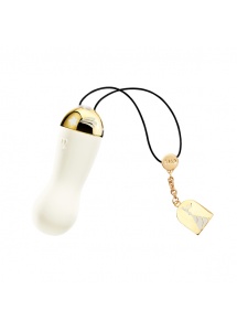 Damski Mini wibrator - Zalo Baby Star Bullet Vibrator   Biały