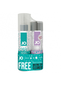 Mini zestaw środek nawilżający dla pań i spray czyszczący - System JO Agape & Misting Toy Cleaner
