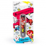 Miniaturowy wibrator wzór rakiety - Tokidoki Mini Bullet Vibrator  Black Rocket Man