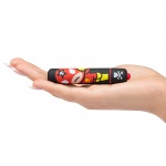 Miniaturowy wibrator wzór rakiety - Tokidoki Mini Bullet Vibrator  Black Rocket Man