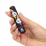 Miniaturowy wibrator wzór sztormu - Tokidoki Mini Bullet Vibrator  Black Storm Clouds
