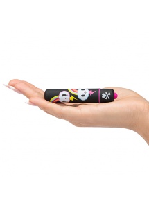 Miniaturowy wibrator wzór robota - Tokidoki Mini Bullet Vibrator  White Robot