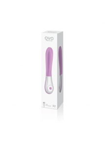 Mocny wibrator klasyczny - Ovo E2 Rechargeable Vibrator Różowy