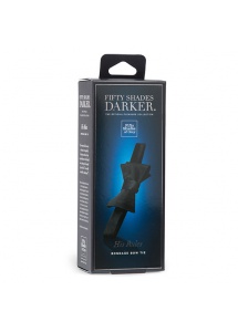 Muszka do krępowania - Fifty Shades of Grey Darker His Rules Bondage Bow Tie 