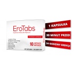 Na problemy z erekcją EroTabs 10 kapsułek