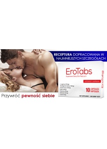 Na problemy z erekcją EroTabs 10 kapsułek