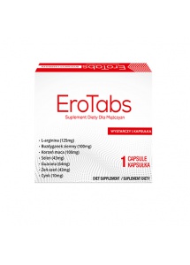 Na problemy z erekcją EroTabs 1 kapsułka