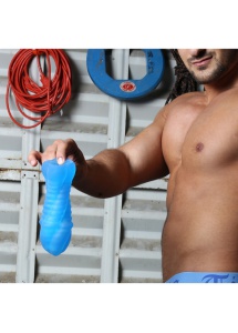 Nakładka do masturbacji - Perfect Fit The Boss Stroker Blue 