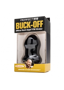 Nakładka do masturbacji dla mężczyzn trans - Perfect Fit Buck Off Angel Stroker  