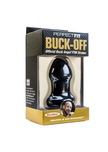 Nakładka do masturbacji dla mężczyzn trans - Perfect Fit Buck Off Angel Stroker  