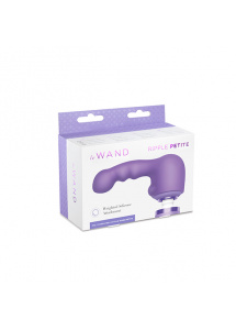 Nakładka na masażer - Le Wand Petite Ripple Weighted Silicone Attachment 