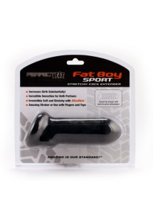 Nakładka na penisa - Perfect Fit Fat Boy Extender Sport czarny