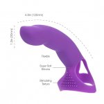 Nakładka stymulująca na palec - PowerBullet Extra Touch Finger Dong 