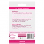 Niewidoczne nakładki jedwabne na sutki - Bye Bra Silk - Cieliste 4 pary - duże XL