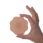 Niewidoczne nakładki silikonowe na sutki - Bye Bra Silicone Nipple - Cieliste 2 pary  