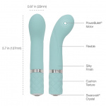 Nieduży wibrator do punktu G - Pillow Talk Racy G-Spot Vibrator   Zielony