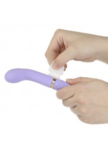 Nieduży wibrator do punktu G - Pillow Talk Racy Mini Massager Special Edition Fioletowy