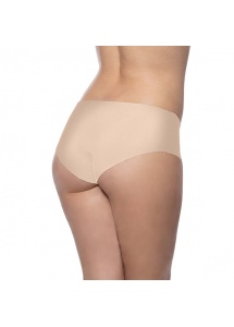 Niewidzialne majtki figi dwupak - Bye Bra Invisible Panties Czarny i Beżowy S