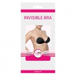 Niewidzialny biustonosz - Bye Bra Invisible Bra  Czarny, miseczka B