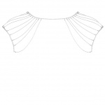 Niezwykła ozdoba naramienniki z łańcuszków - Bijoux Indiscrets Magnifique Shoulder Jewelry Srebrny