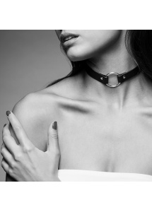 Obroża Bijoux Indiscrets - Maze Single Chocker Brązowy