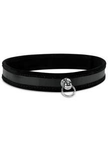 Obroża wąska - S&M Day Collar   Czarny