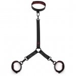 Obroża z kajdankami - Fifty Shades of Grey Sweet Anticipation Collar and Wrist Cuffs  