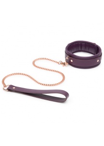 Skórzana Obroża ze smyczką - Fifty Shades of Grey Freed - Leather Collar & Leash