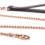 Skórzana Obroża ze smyczką - Fifty Shades of Grey Freed - Leather Collar & Leash